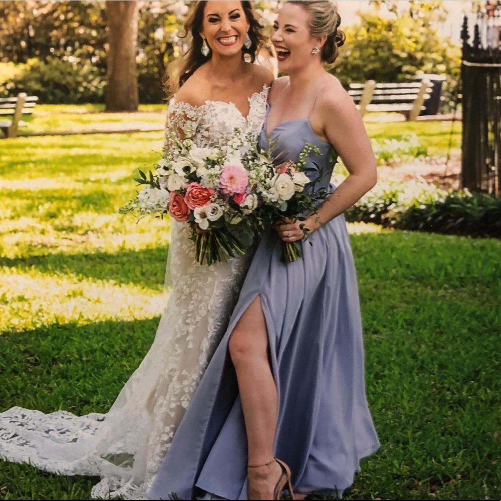 Kleinfeld Violet Bridesmaid/prom dress